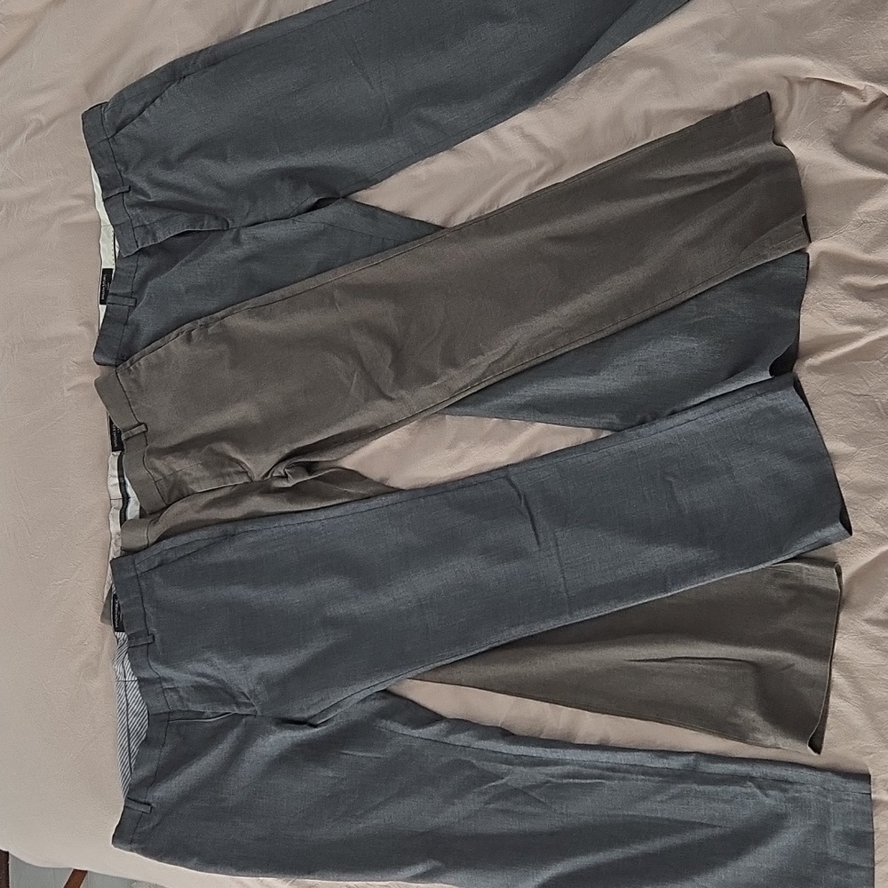 Banana Republic Men's Dress Pants And Chinos in Gray Size 34x34 - Lot Of 3